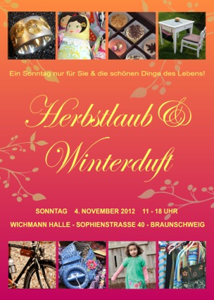 Flyer Herbstlaub & Winterduft